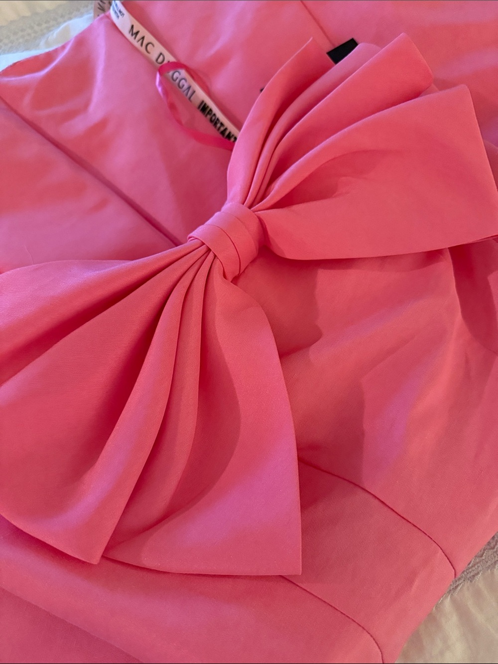 MAC DUGGAL
Strapless Bow Fit & Flare Mini Dress - Picture 10 of 11